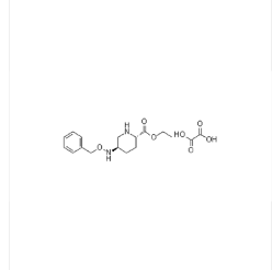  (2S,5R)-5-((苯基甲氧基)氨基)-2-哌啶羧酸乙酯草酸盐 